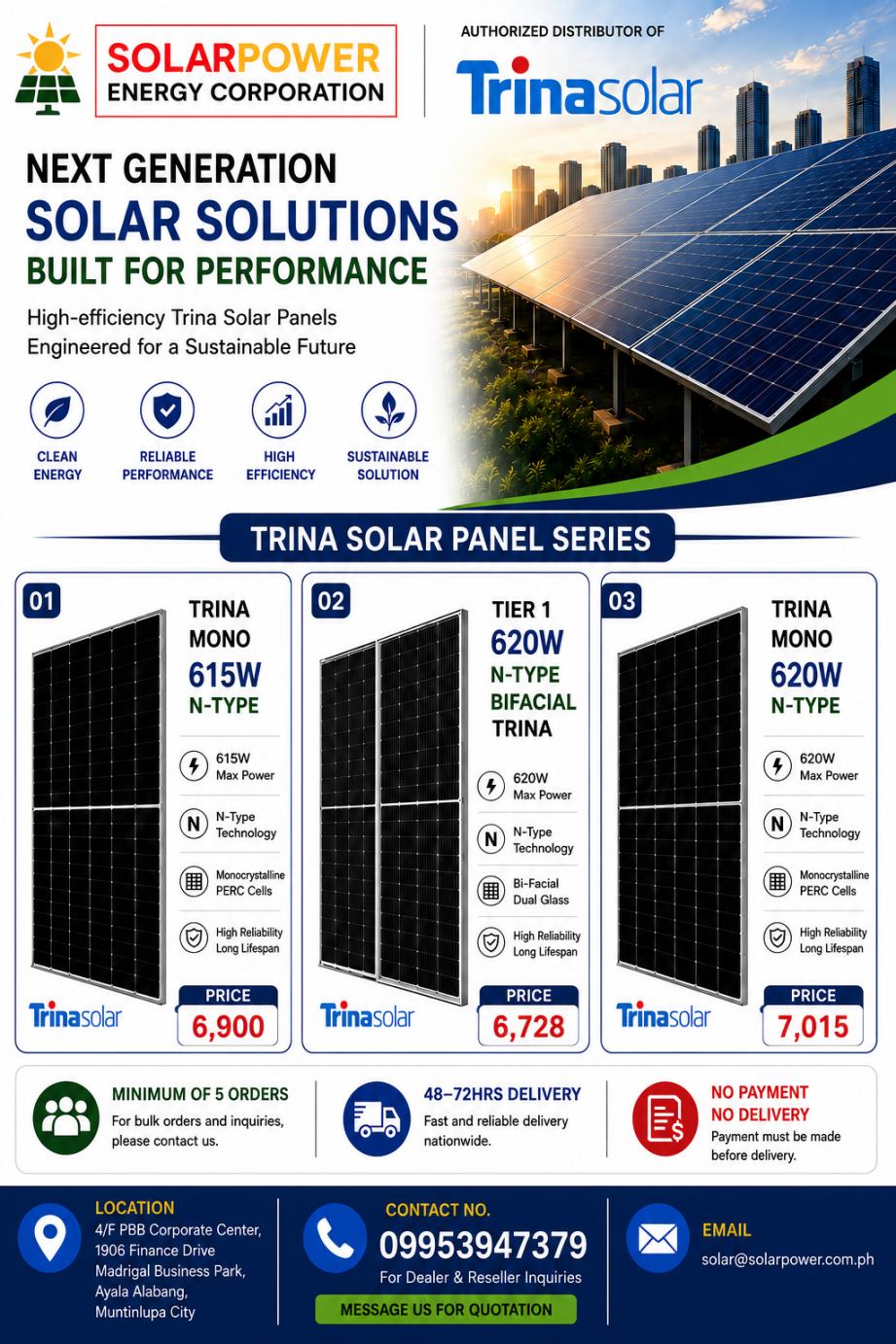 SolarPower authorized solar poster 3