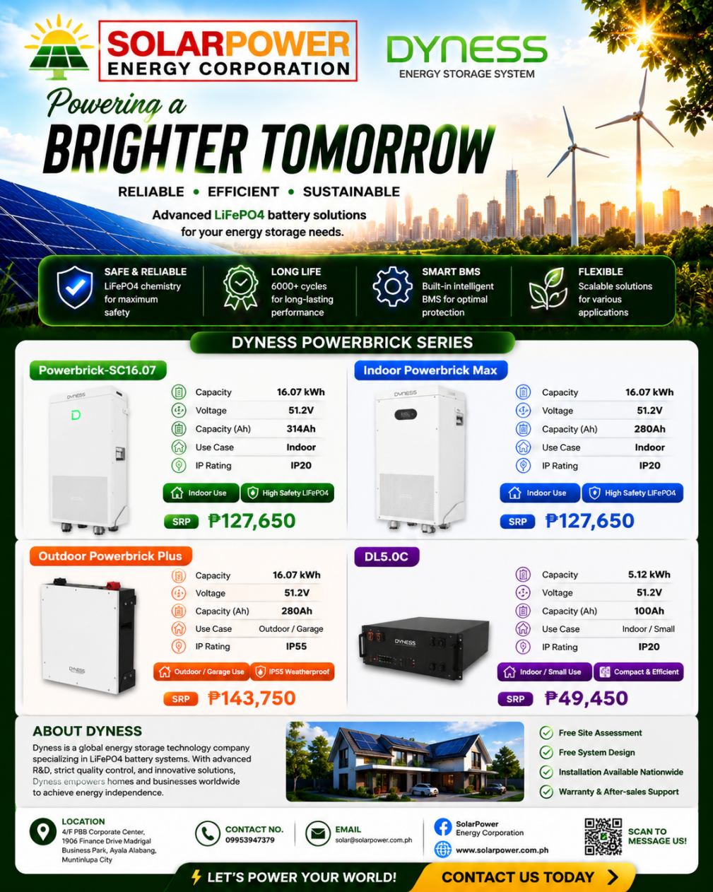 DYNESS - LIFEPO4 BATTERY
